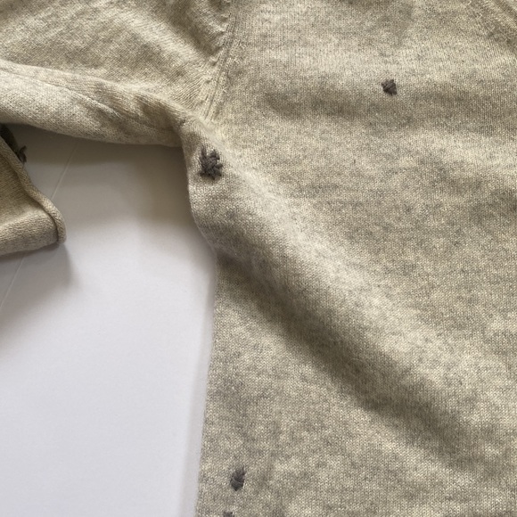 Banjo + Matilda 100% Cashmere V-Neck Sweater S - Picture 6 of 10